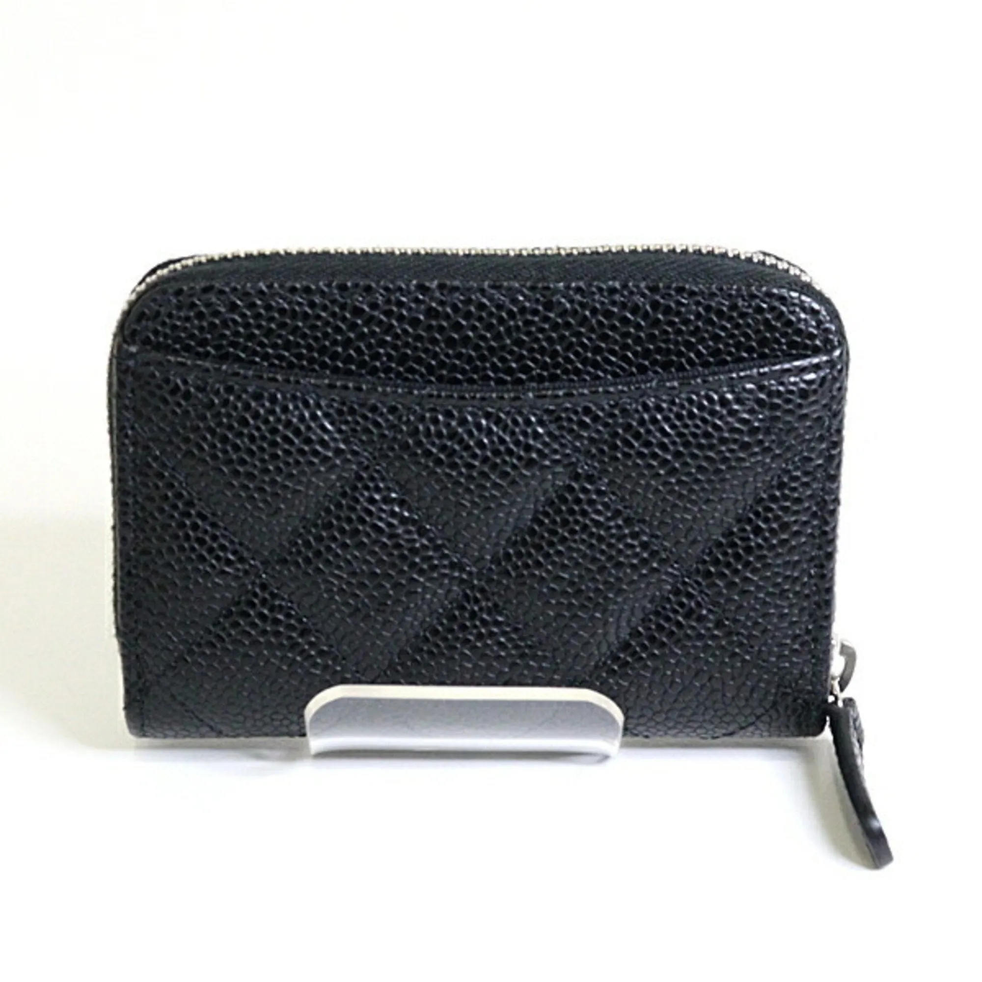 Chanel Leather Coin Purse/Coin Case (Pre-Owned)