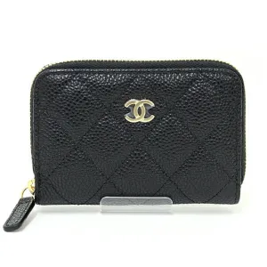 Chanel Leather Coin Purse/Coin Case (Pre-Owned)