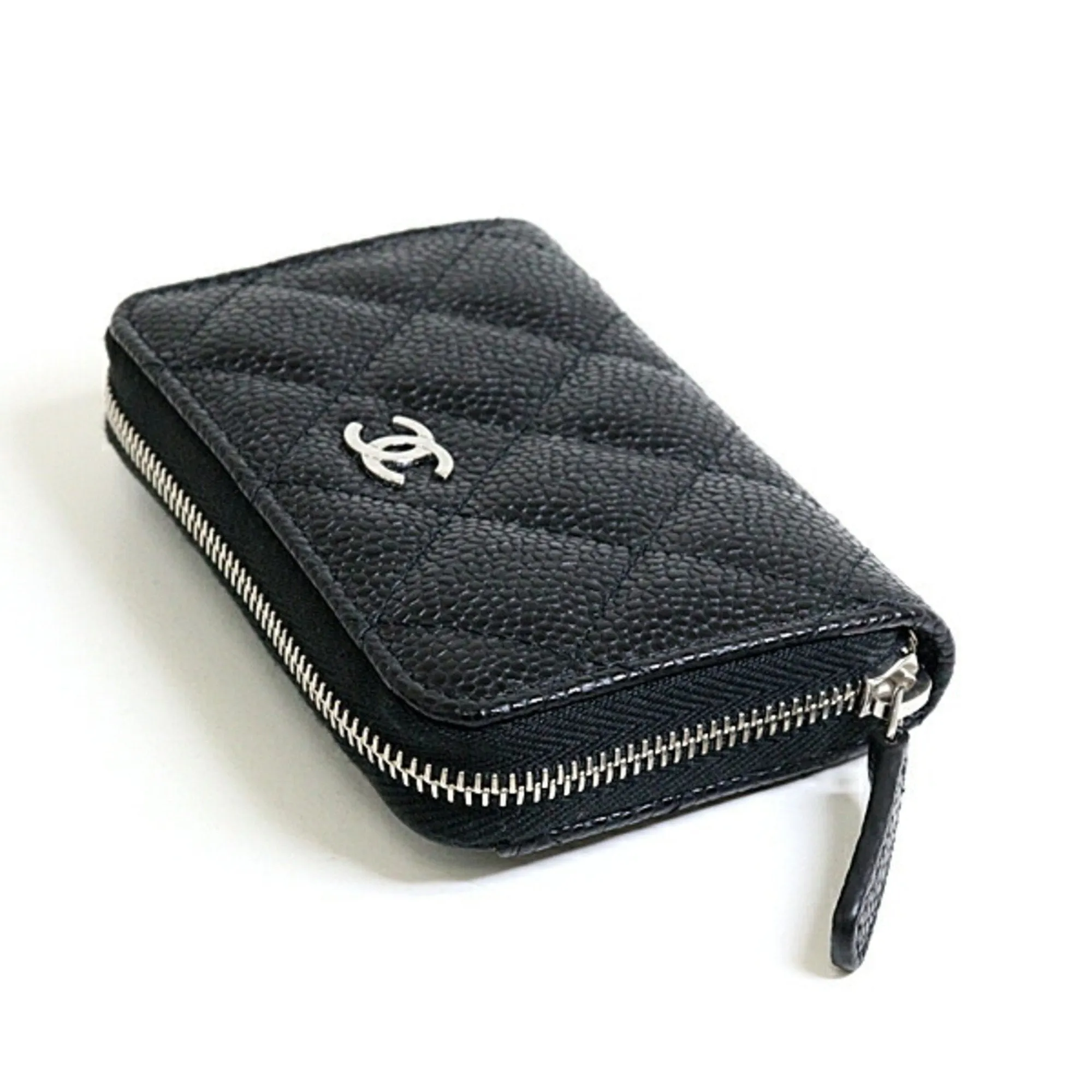 Chanel Leather Coin Purse/Coin Case (Pre-Owned)