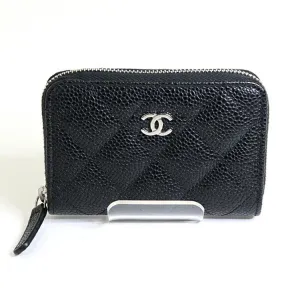 Chanel Leather Coin Purse/Coin Case (Pre-Owned)