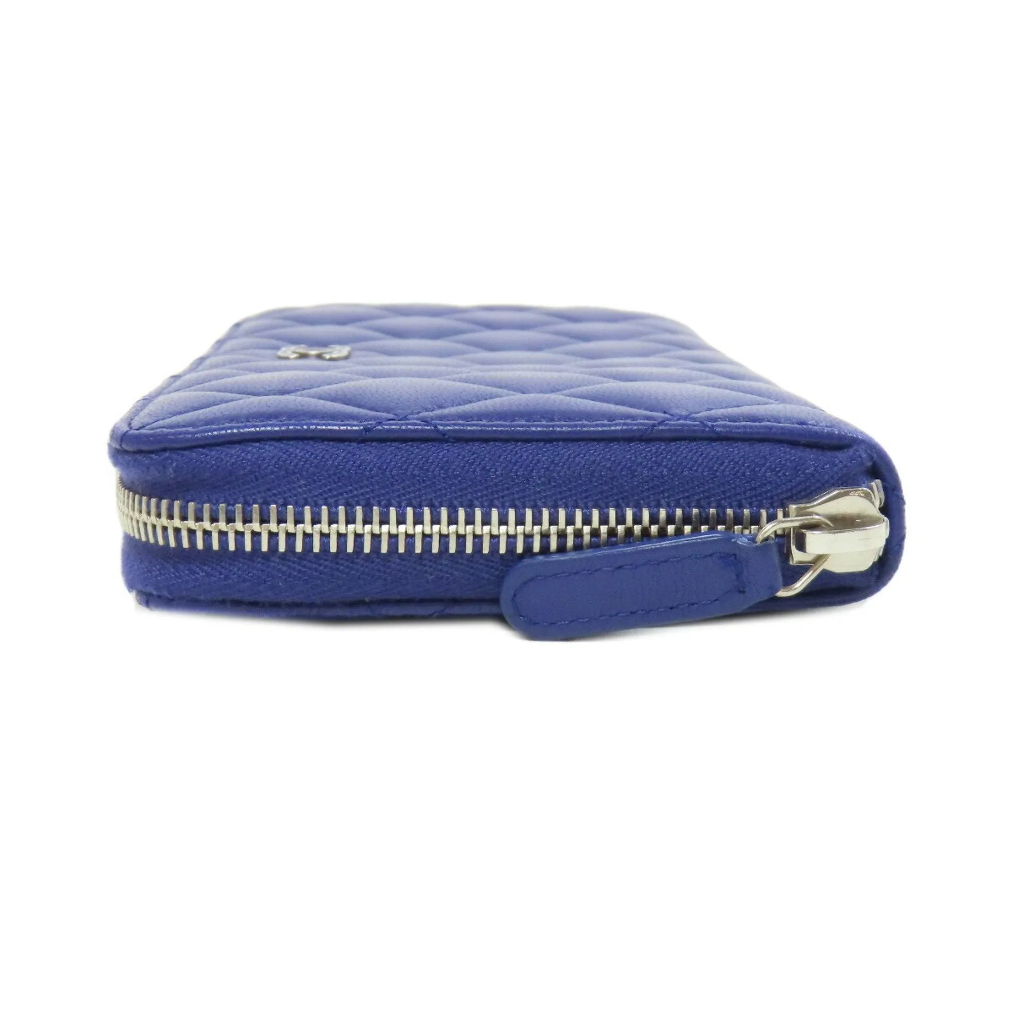 Chanel Leather Long Wallet (Bi-Fold) (Pre-Owned)