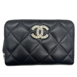 Chanel Leather Long Wallet (Bi-Fold) (Pre-Owned)