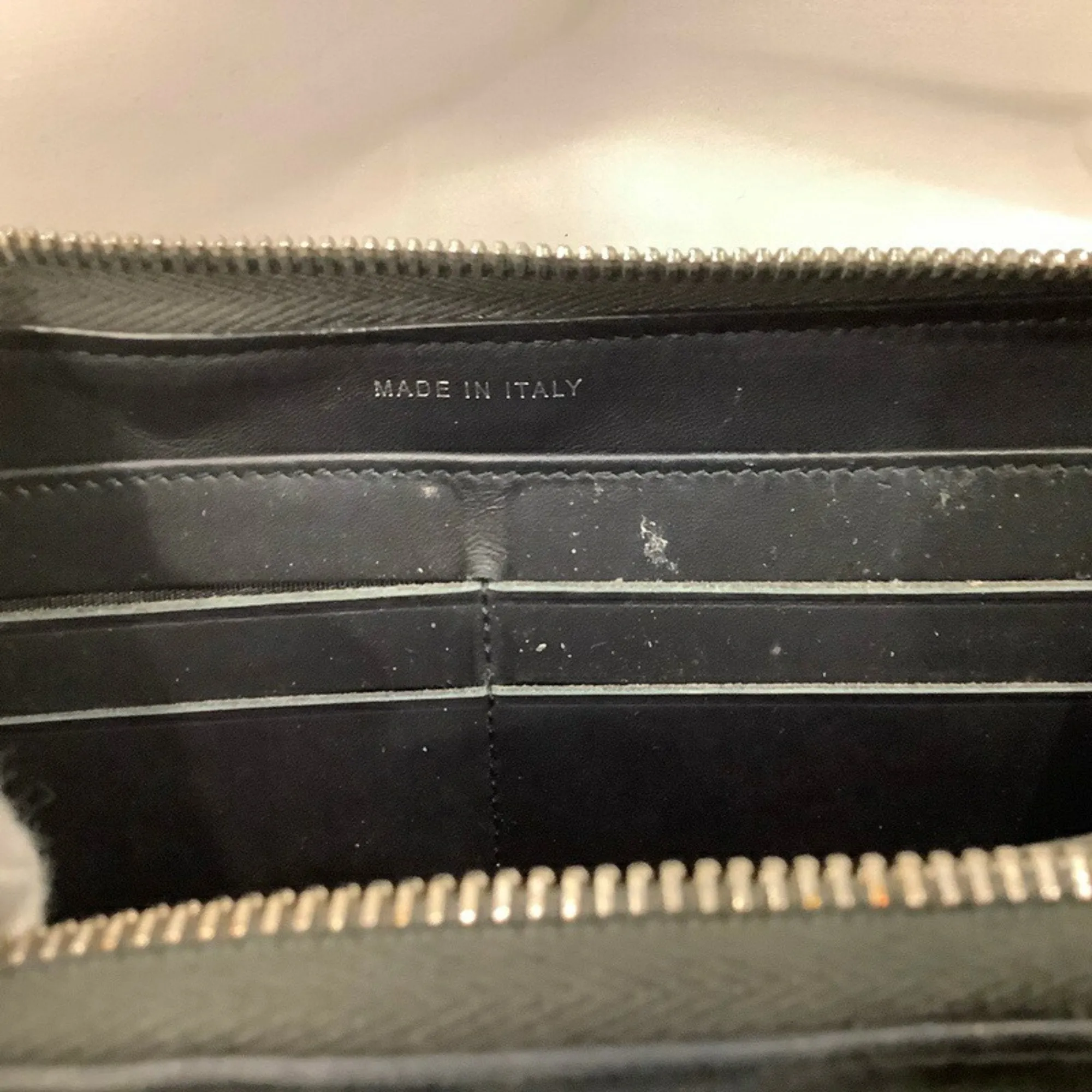 Chanel Leather Long Wallet (Bi-Fold) (Pre-Owned)