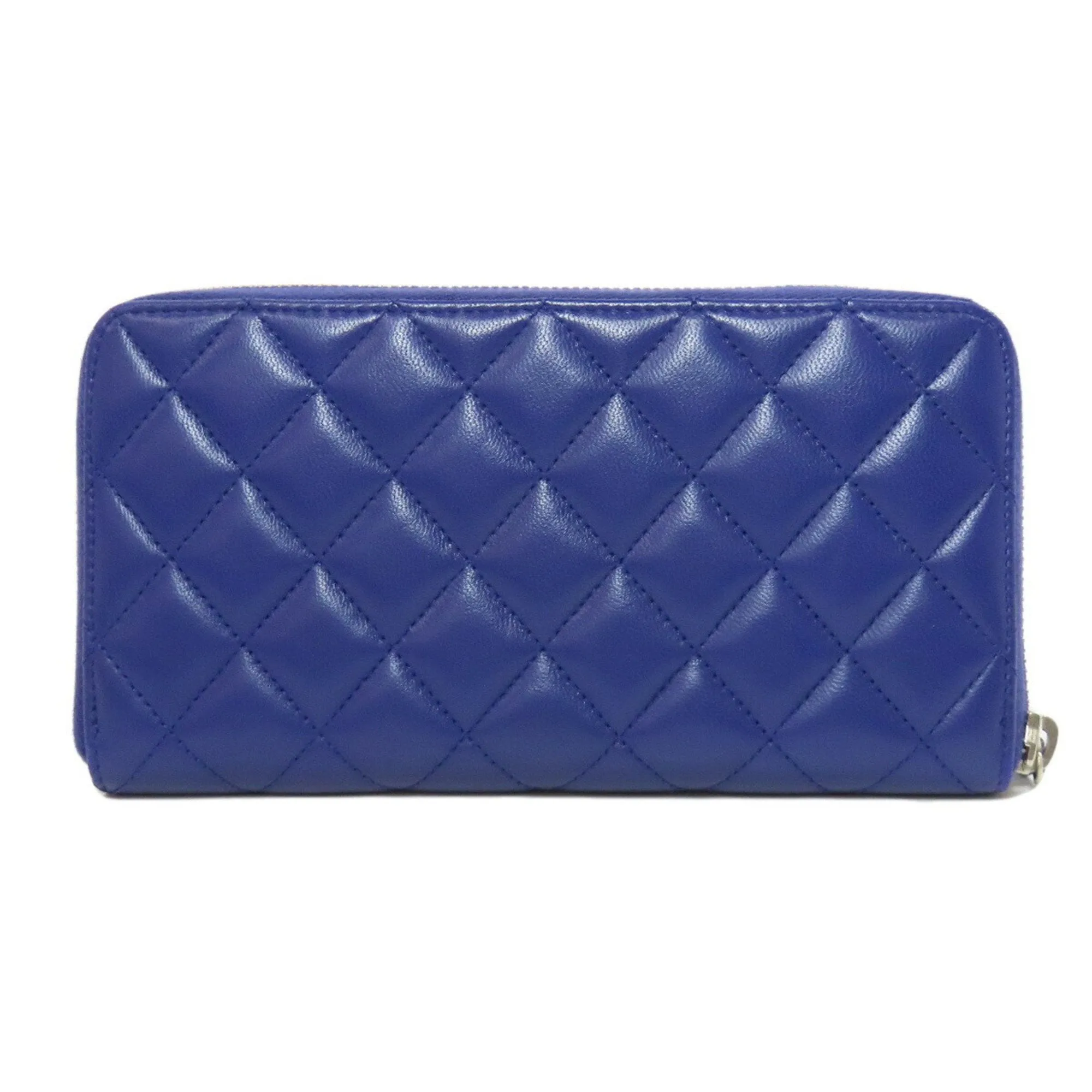 Chanel Leather Long Wallet (Bi-Fold) (Pre-Owned)