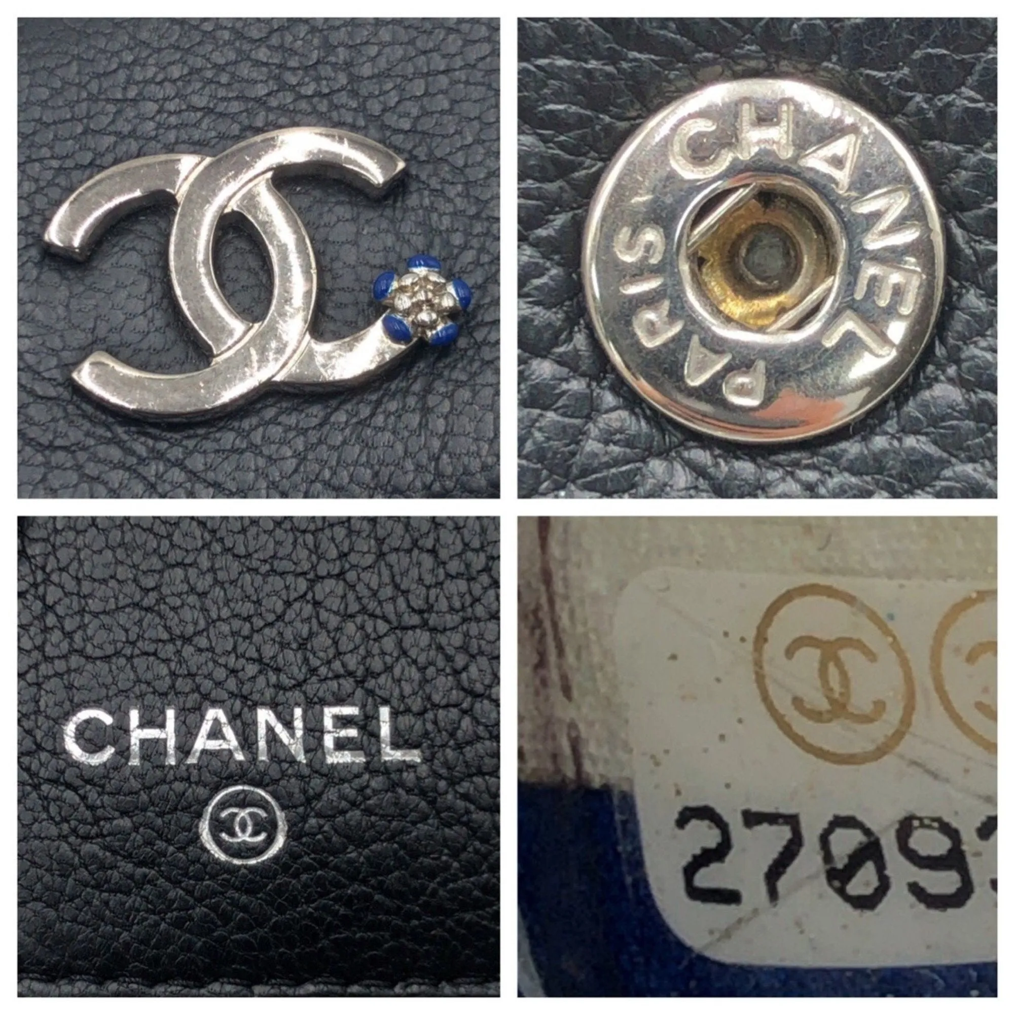 Chanel  Leather Wallet (Tri-Fold) (Pre-Owned)