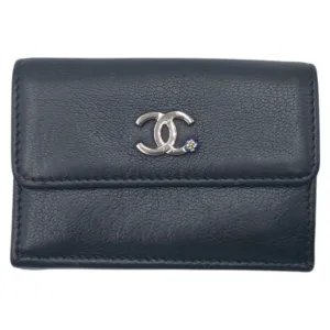 Chanel  Leather Wallet (Tri-Fold) (Pre-Owned)
