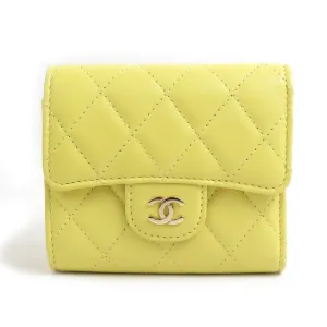 Chanel Leather Wallet (Tri-Fold) (Pre-Owned)