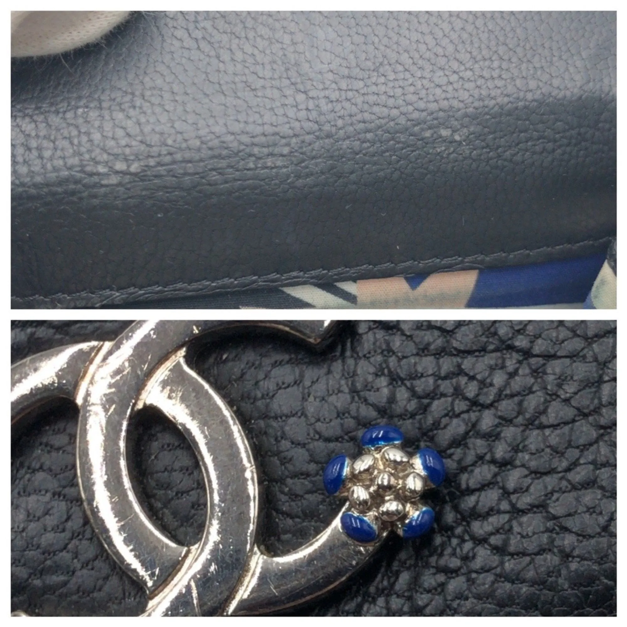 Chanel  Leather Wallet (Tri-Fold) (Pre-Owned)