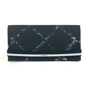 Chanel Nylon Long Wallet (Bi-Fold) (Pre-Owned)