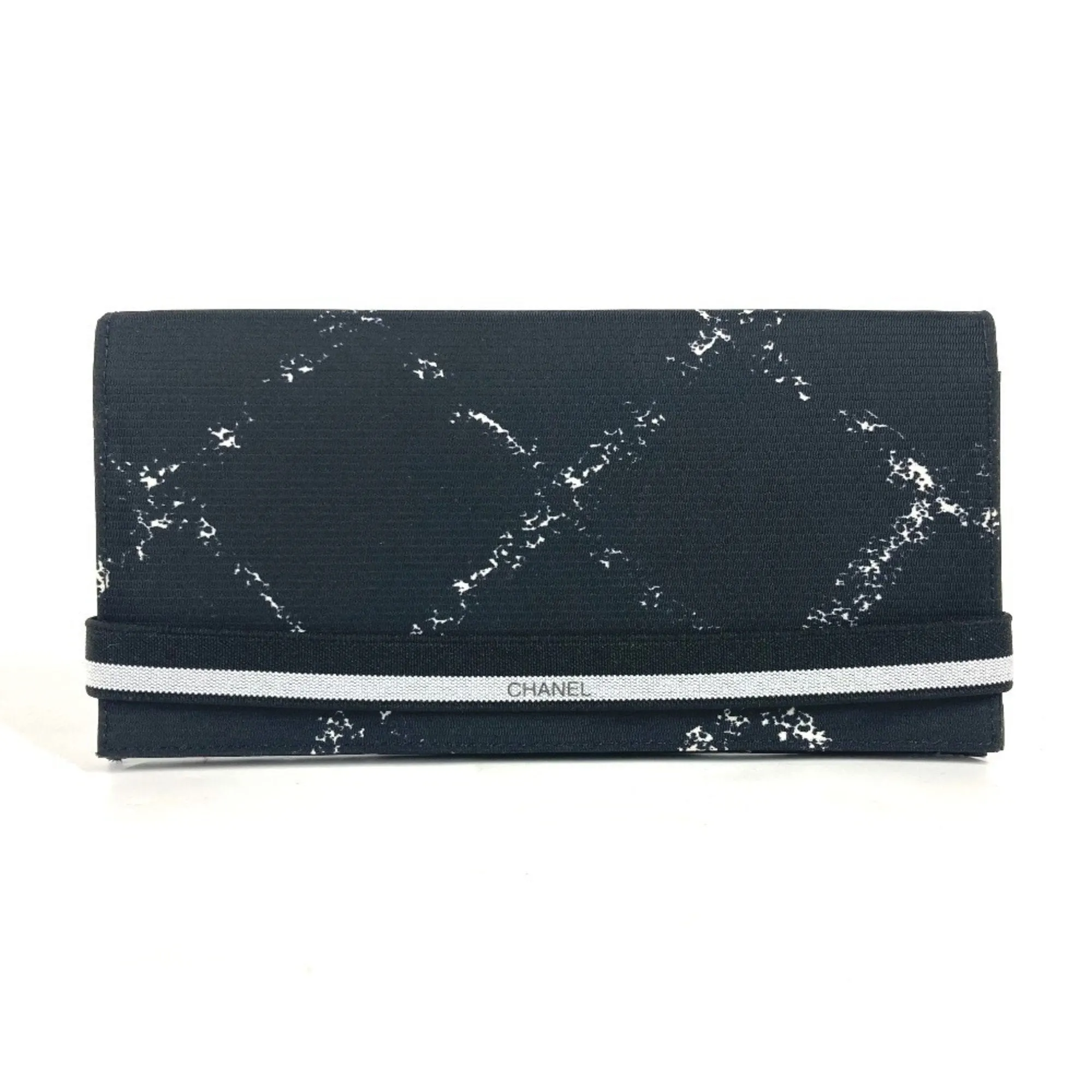 Chanel Nylon Long Wallet (Bi-Fold) (Pre-Owned)