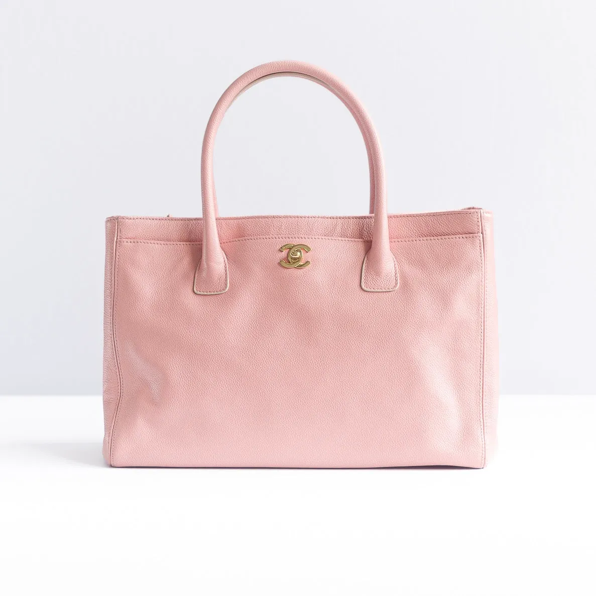 CHANEL - TOTE BAG PINK LEATHER WITH STRAP