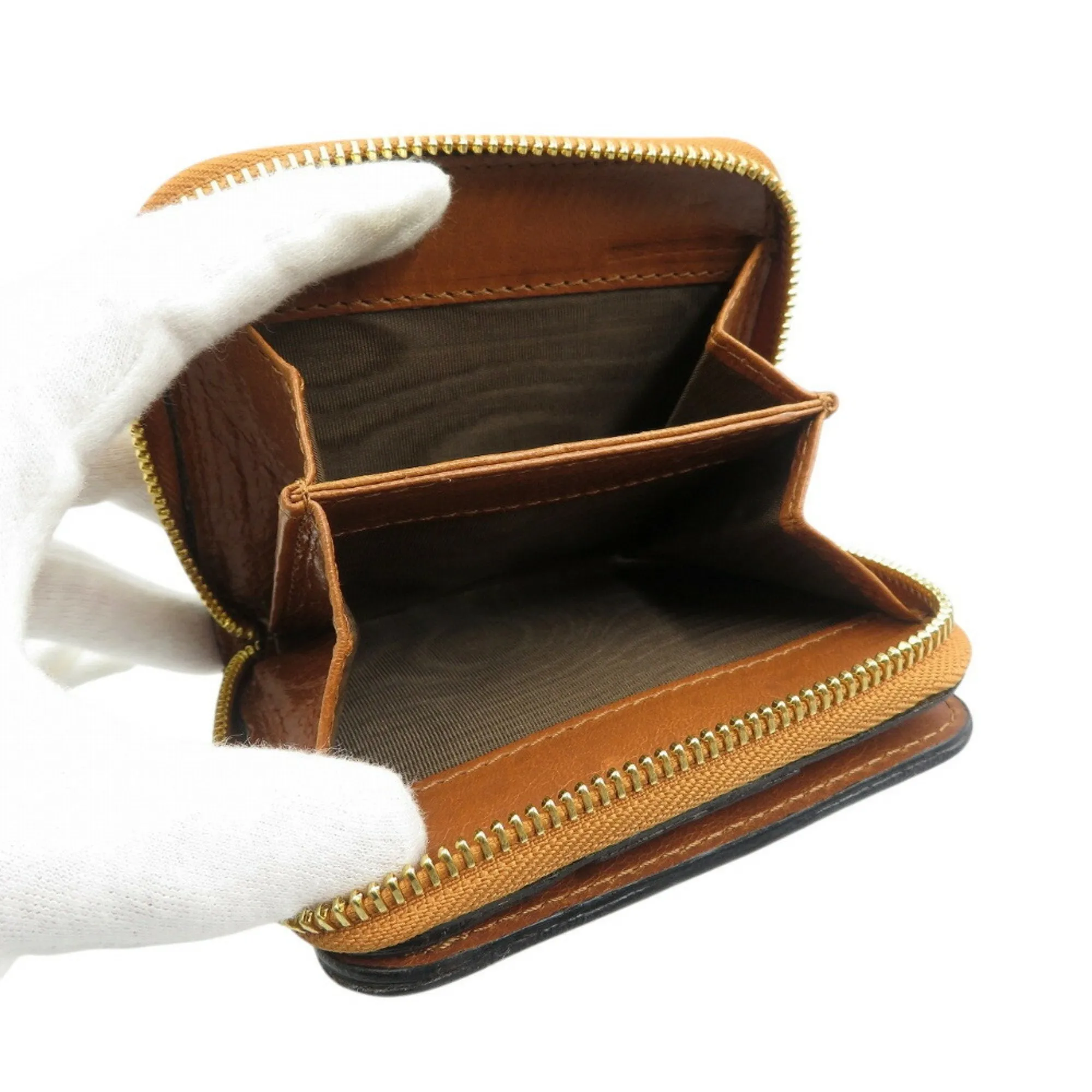 Chlo Leather Wallet (Bi-Fold) (Pre-Owned)