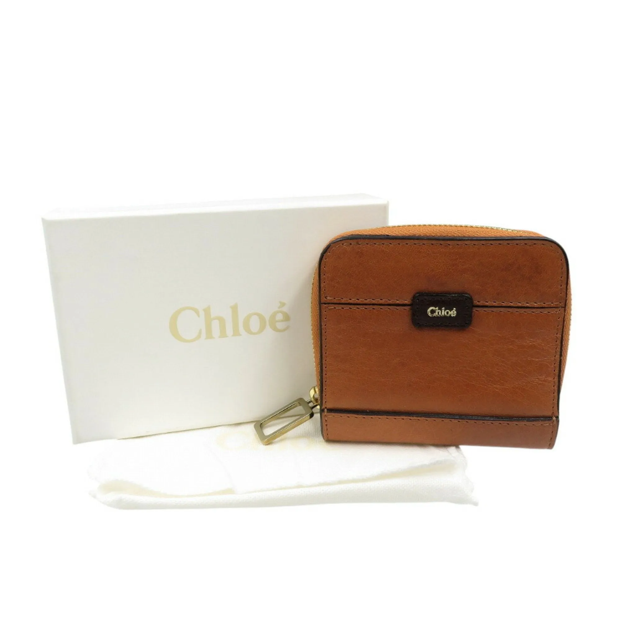 Chlo Leather Wallet (Bi-Fold) (Pre-Owned)