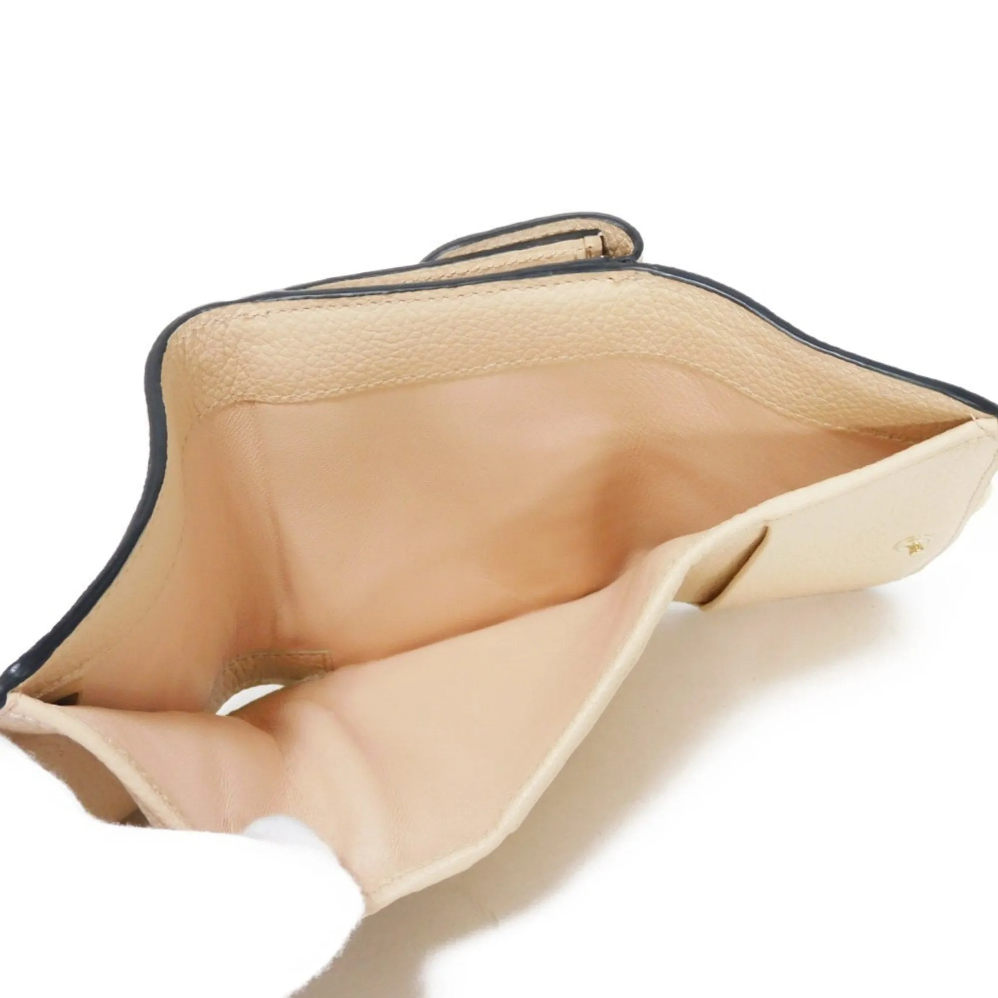 Chlo Leather Wallet (Tri-Fold) (Pre-Owned)