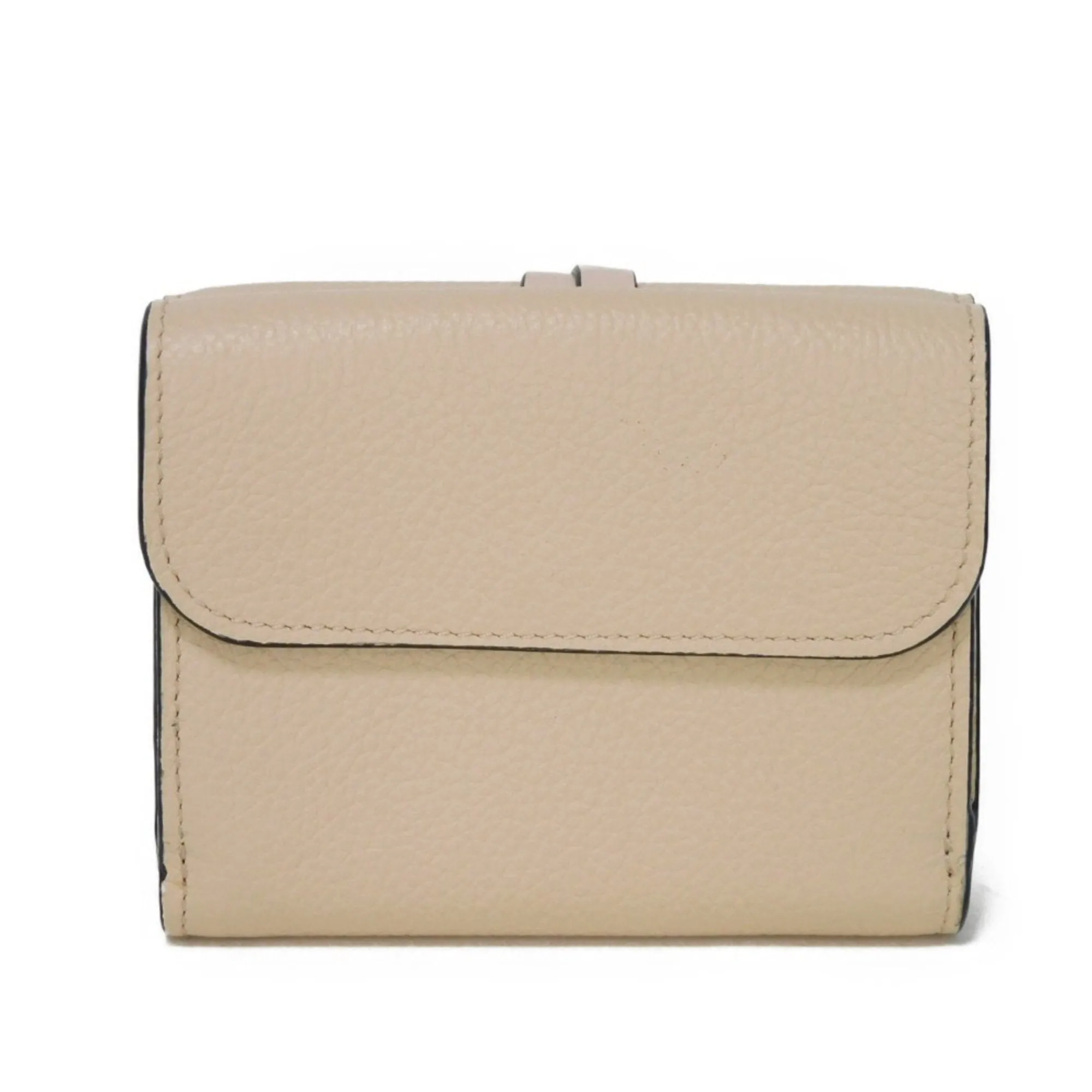 Chlo Leather Wallet (Tri-Fold) (Pre-Owned)