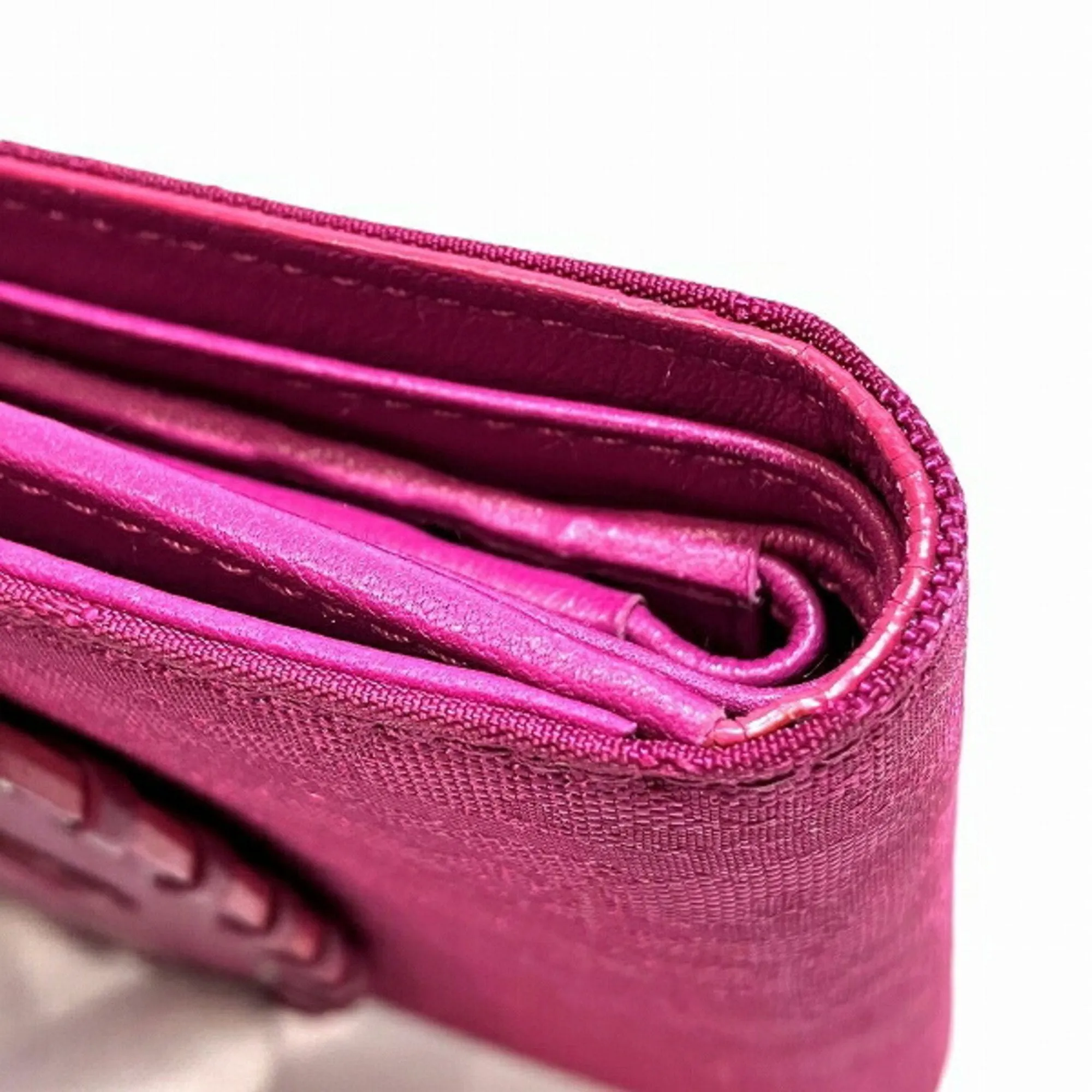 Christian Dior Canvas Leather Wallet (Bi-Fold) (Pre-Owned)