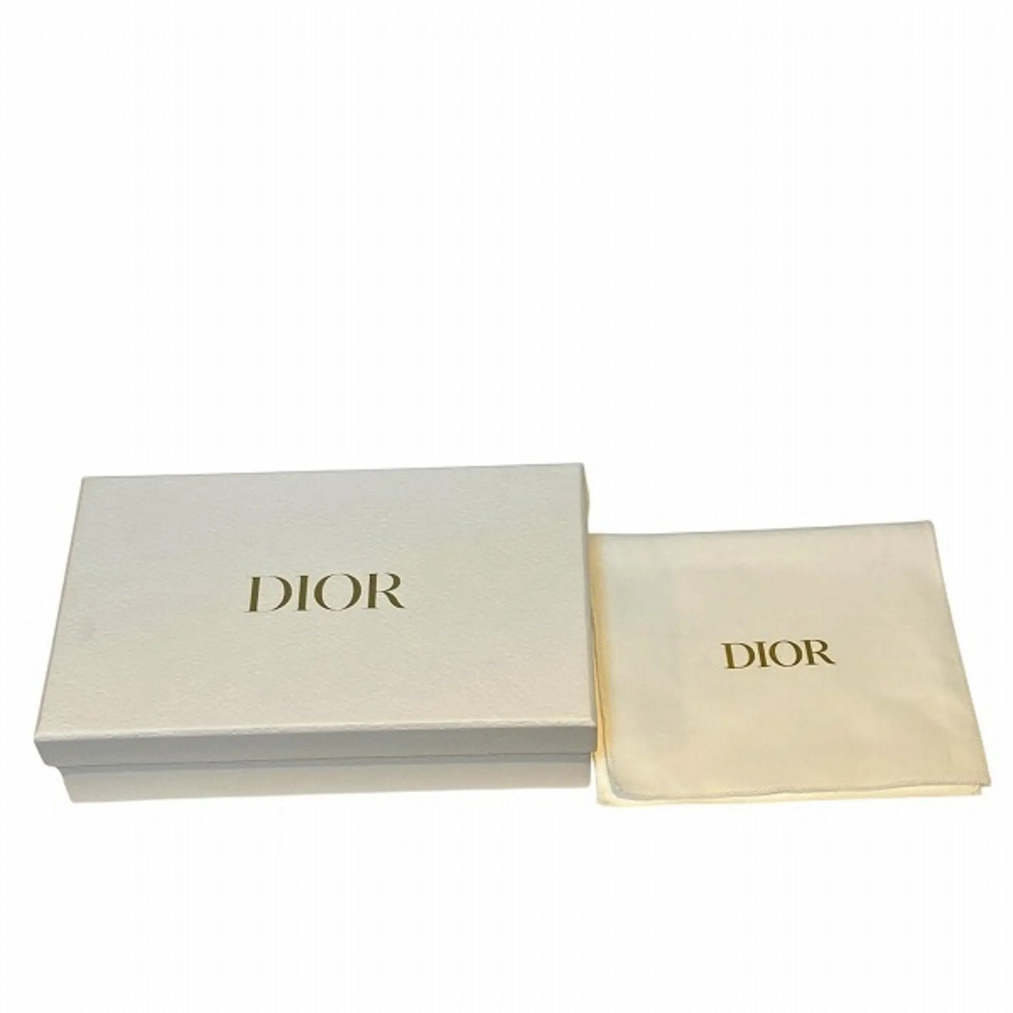 Christian Dior Leather Coin Purse/Coin Case (Pre-Owned)