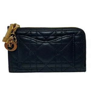 Christian Dior Leather Coin Purse/Coin Case (Pre-Owned)