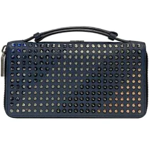 Christian Louboutin Leather Long Wallet (Bi-Fold) (Pre-Owned)