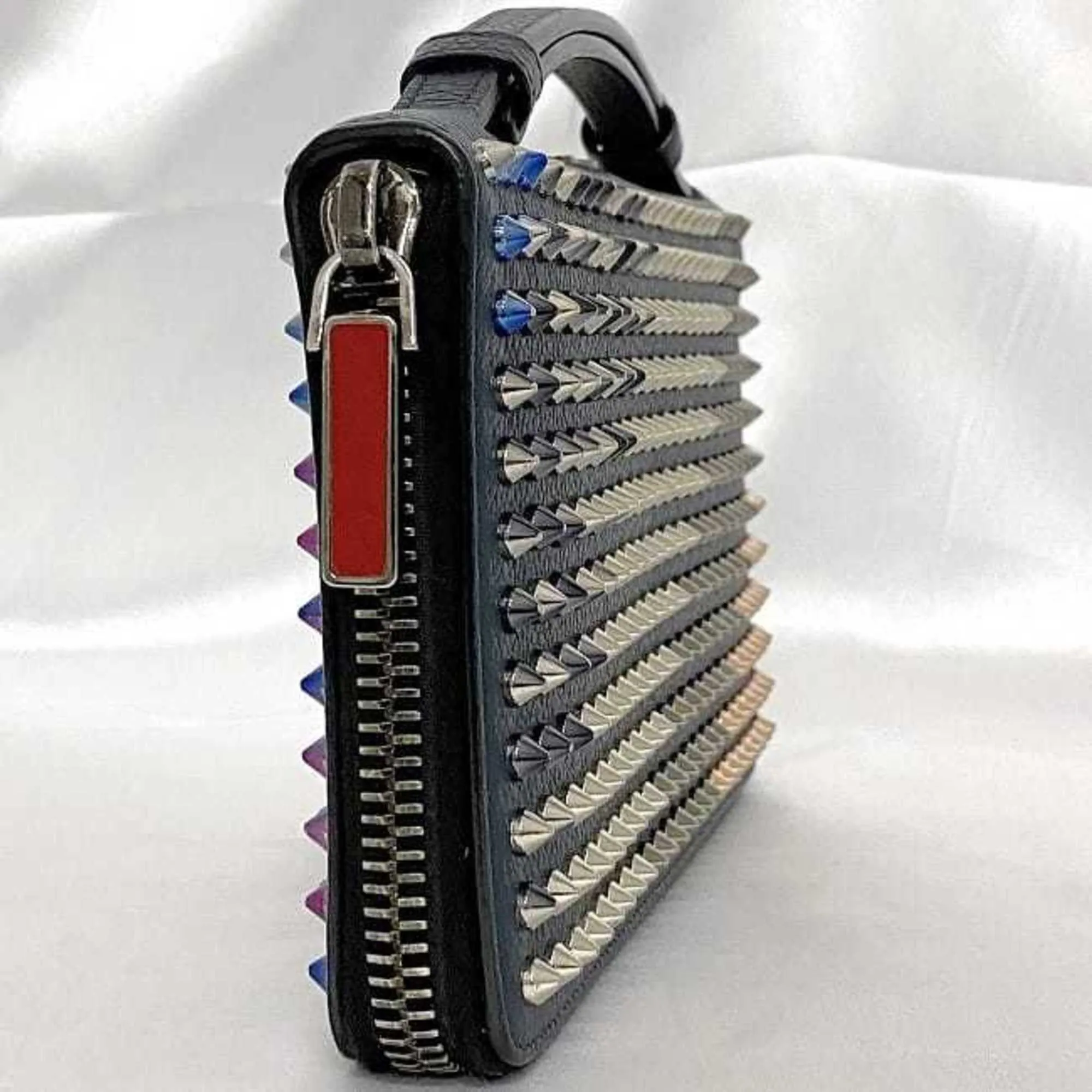 Christian Louboutin Leather Long Wallet (Bi-Fold) (Pre-Owned)