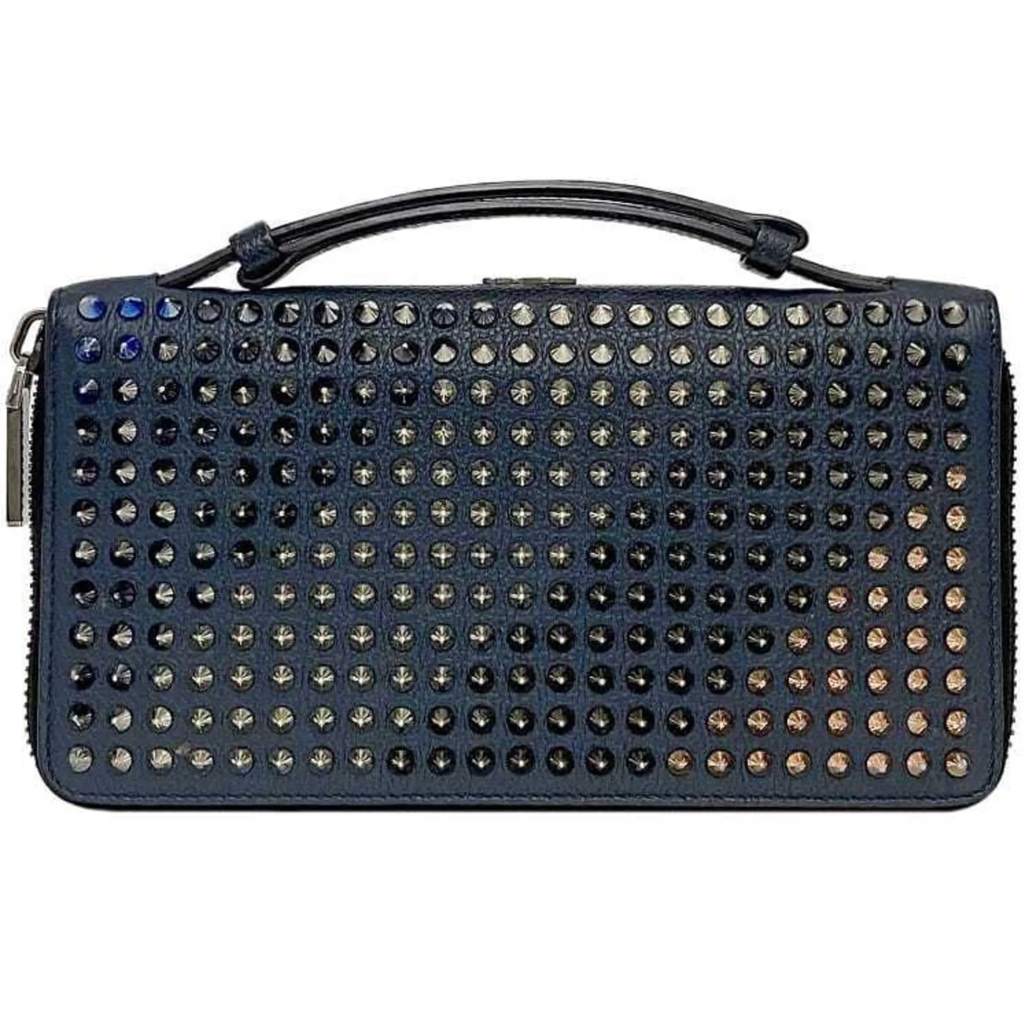 Christian Louboutin Leather Long Wallet (Bi-Fold) (Pre-Owned)