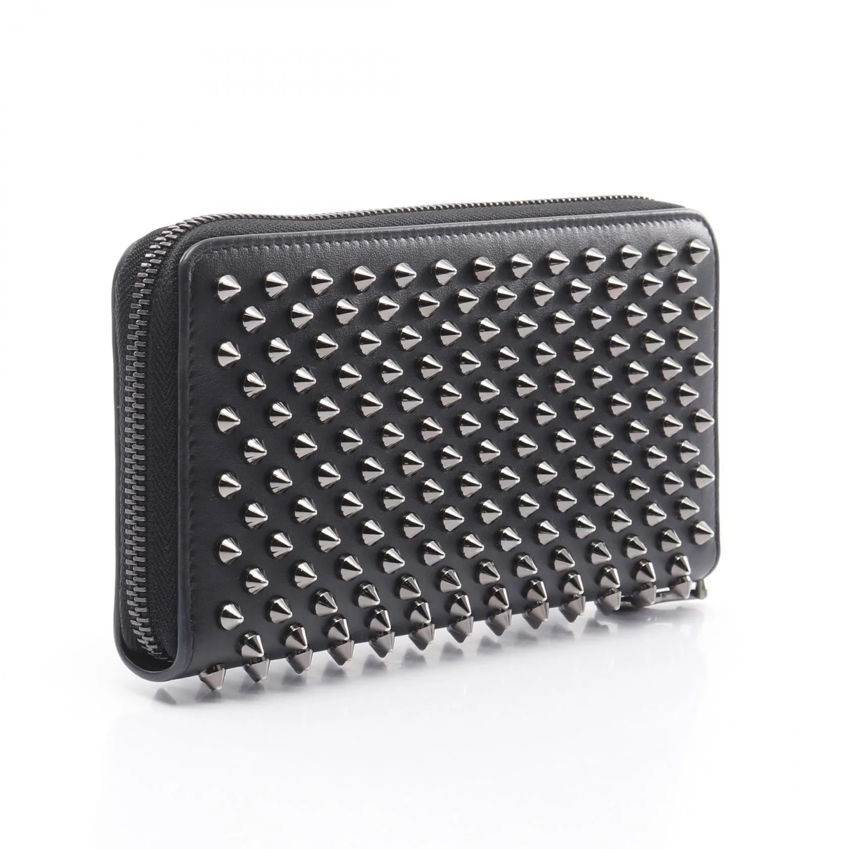 Christian Louboutin Panettone Leather Wallet Black