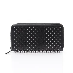 Christian Louboutin Panettone Leather Wallet Black