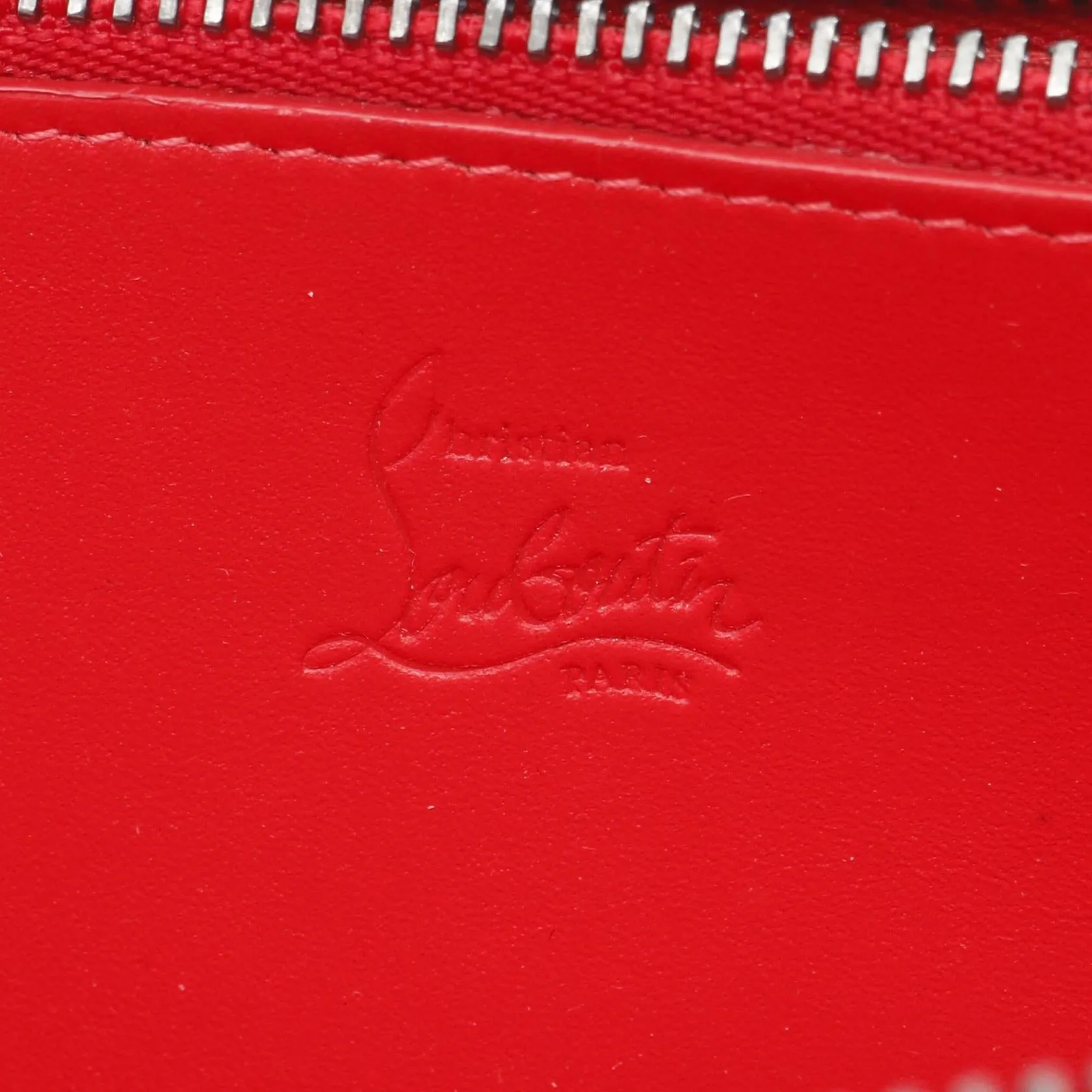 Christian Louboutin Panettone Leather Wallet Black