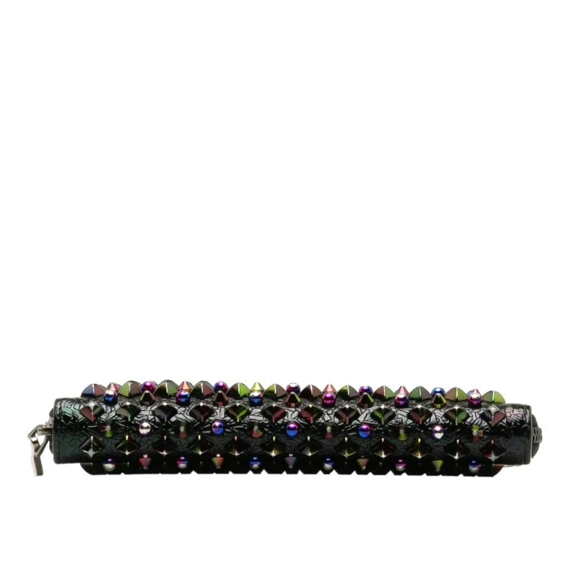 Christian Louboutin Patent Leather Long Wallet (Bi-Fold) (Pre-Owned)