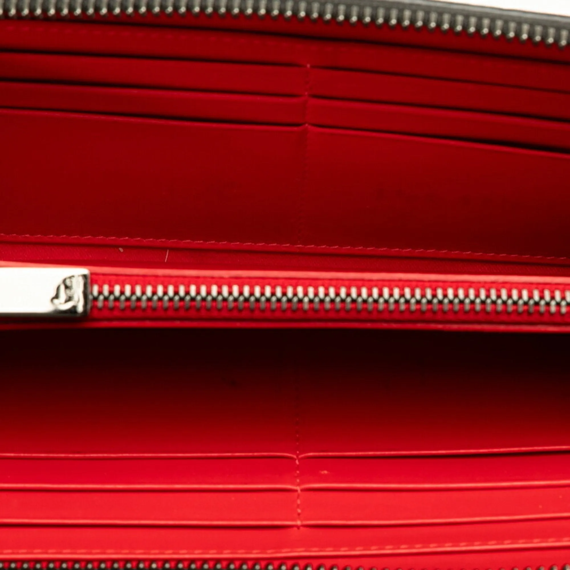 Christian Louboutin Patent Leather Long Wallet (Bi-Fold) (Pre-Owned)