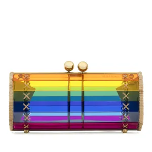 Clutch Baoba Gold  Rainbow