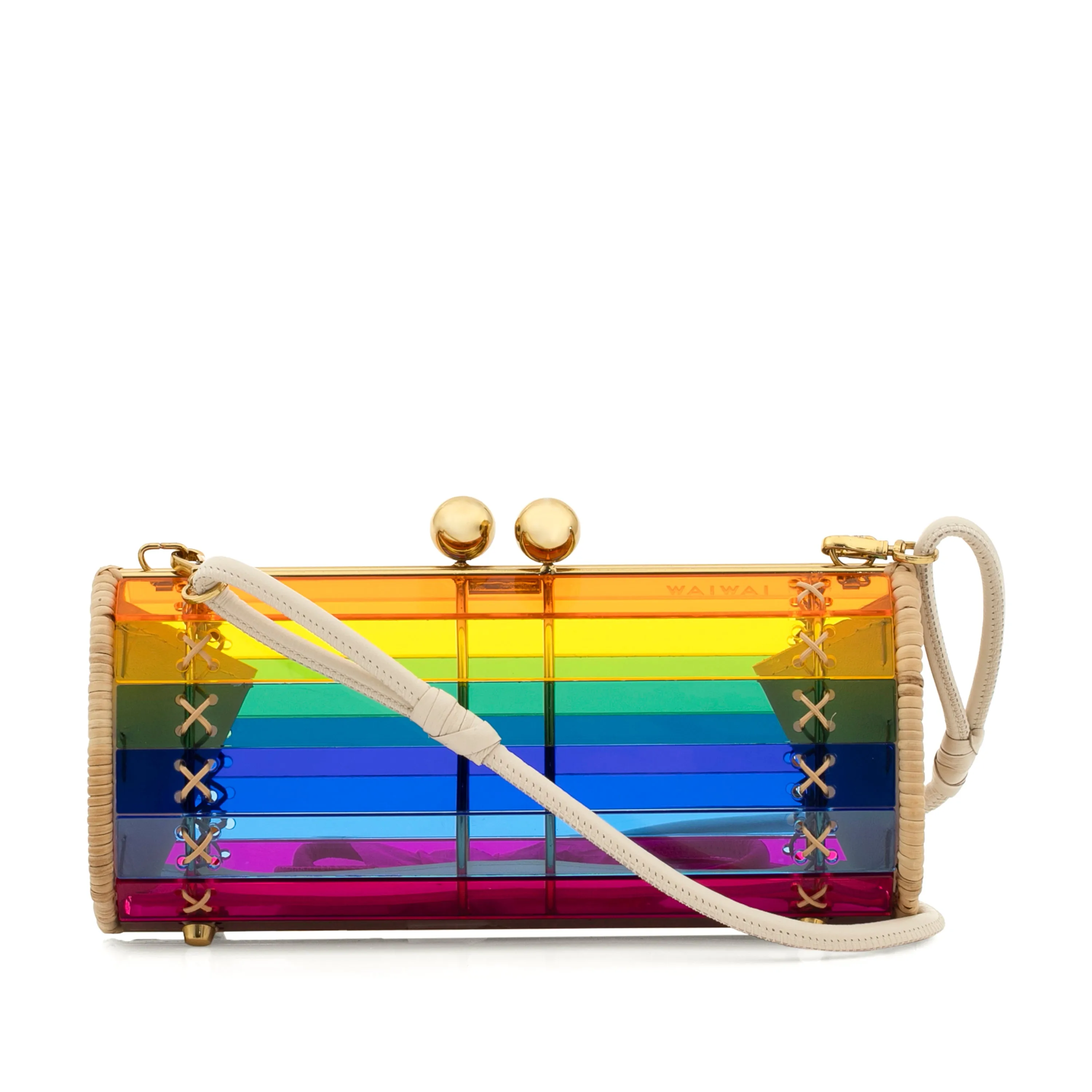 Clutch Baoba Gold  Rainbow