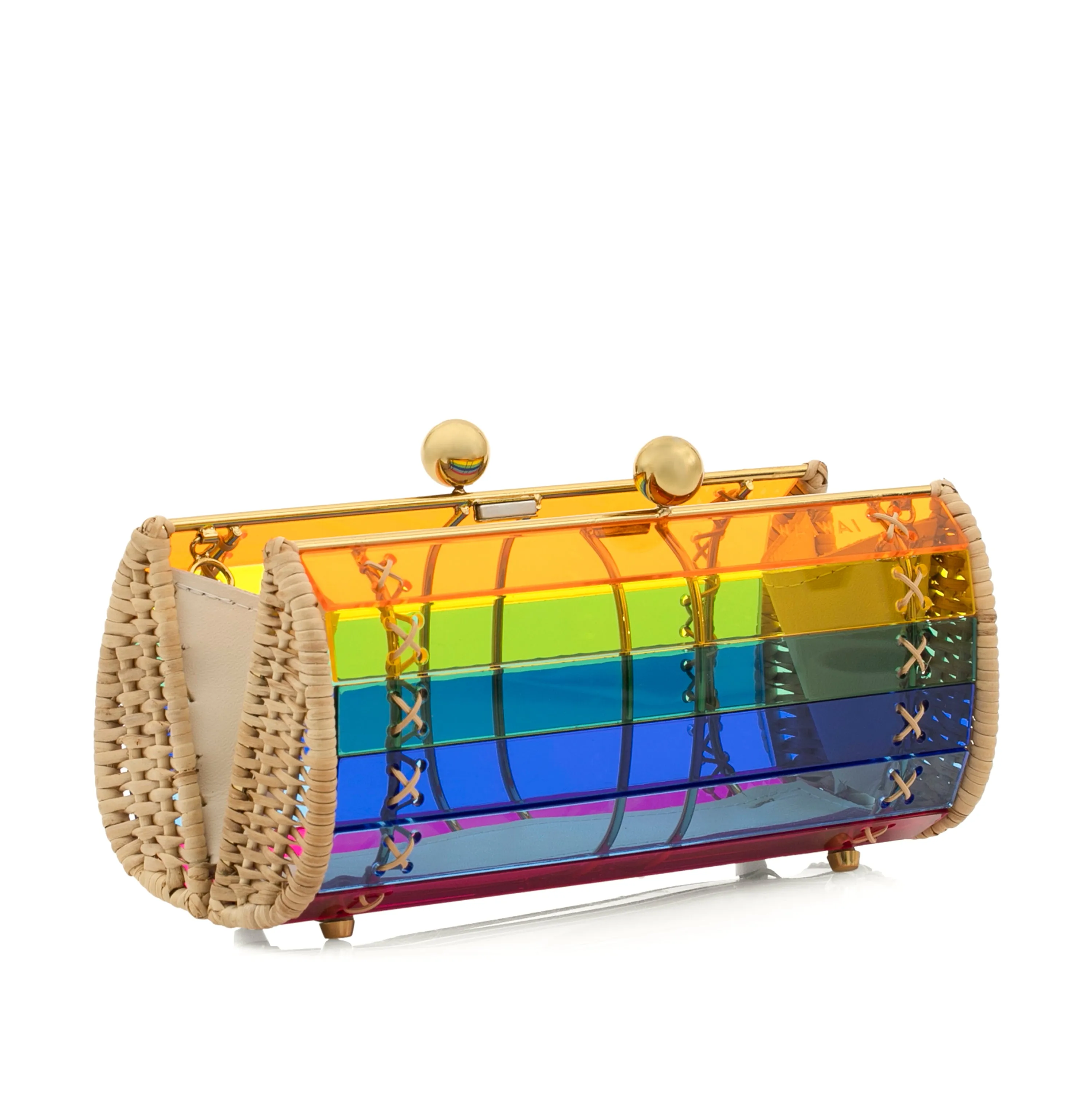 Clutch Baoba Gold  Rainbow