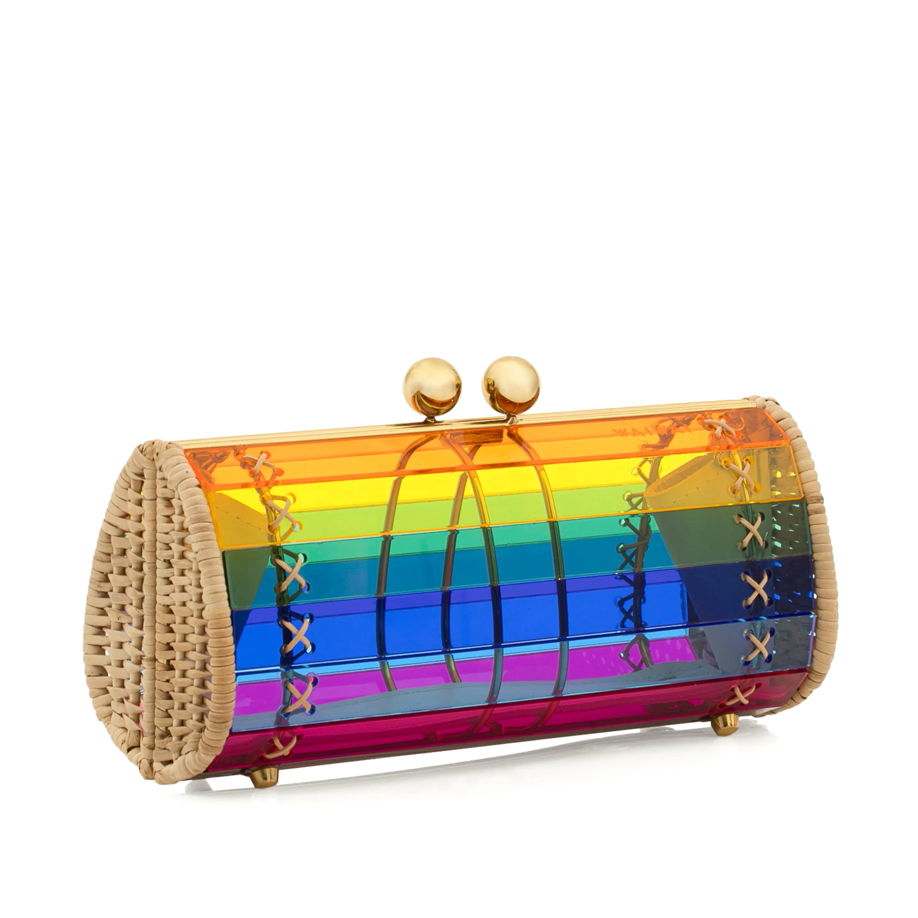 Clutch Baoba Gold  Rainbow