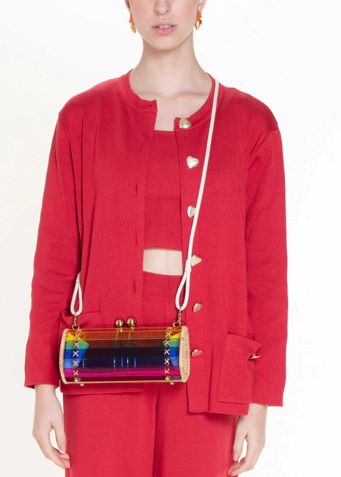 Clutch Baoba Gold  Rainbow