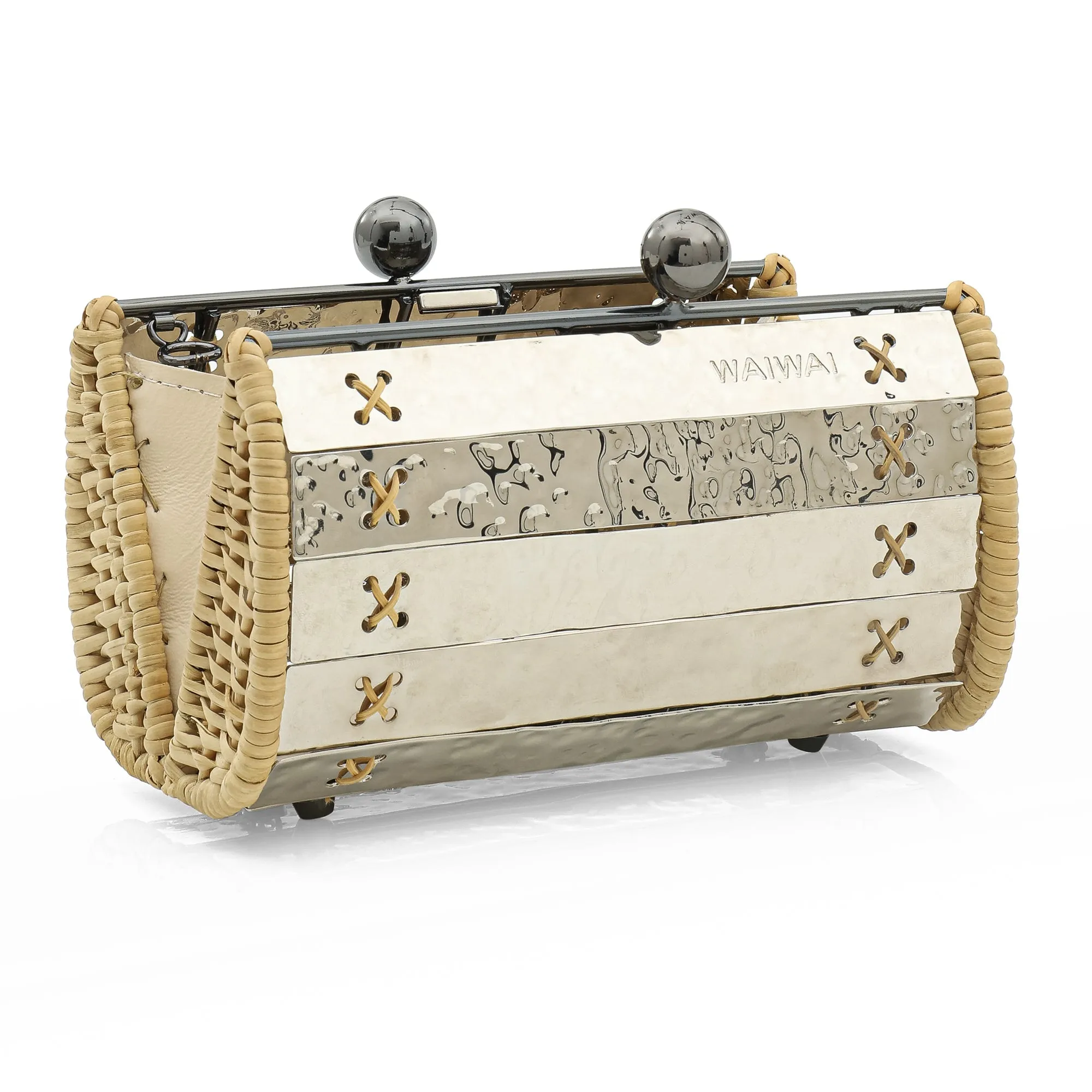 Clutch Petit Baoba Onix Silver