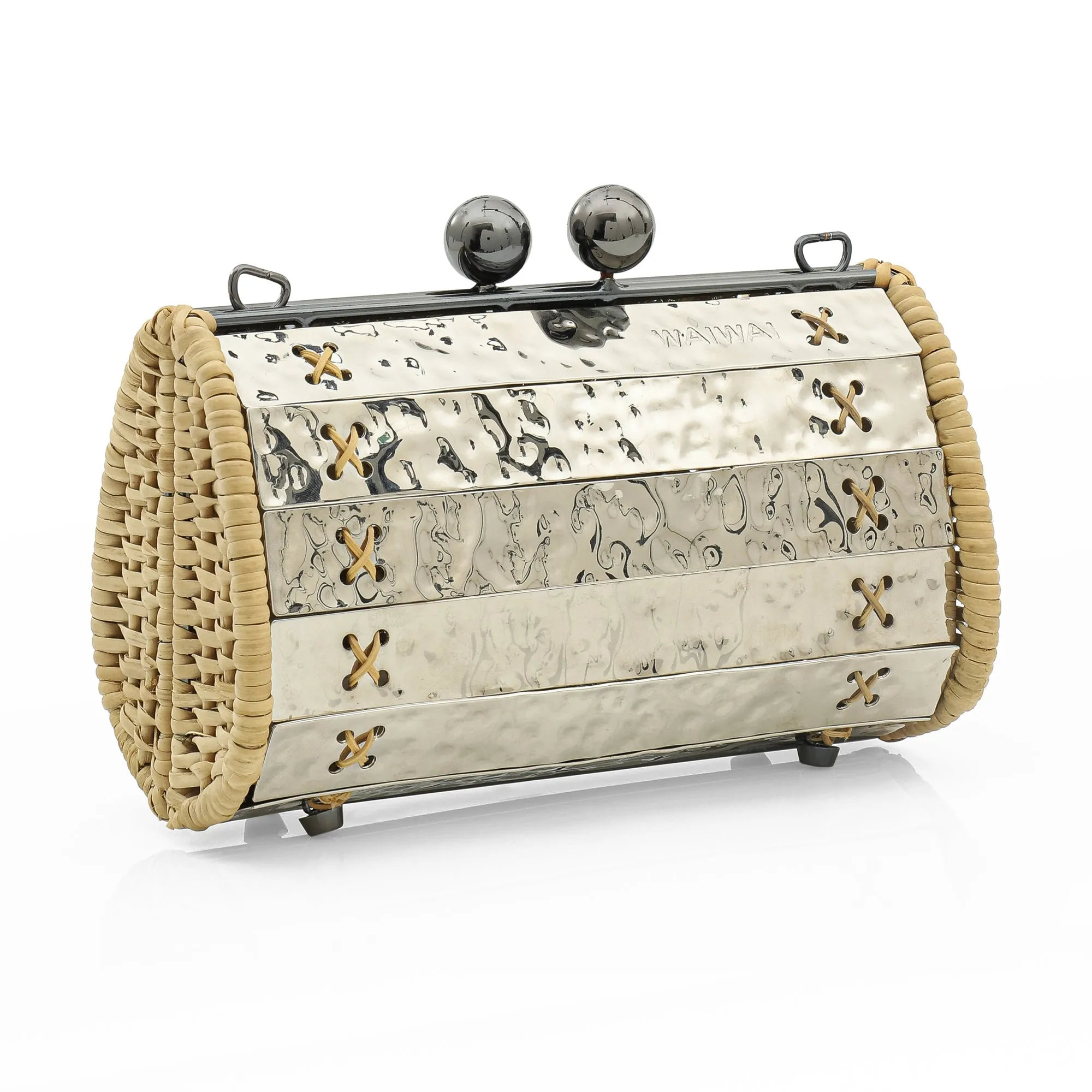 Clutch Petit Baoba Onix Silver
