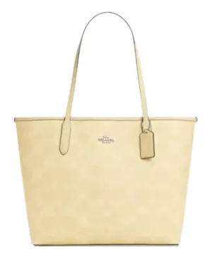 Coach City Tote Bag In Signature Canvas