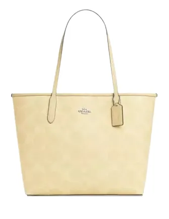 Coach City Tote Bag In Signature Canvas