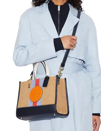 Coach Dempsey Carryall With Coach Patch