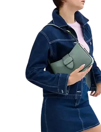Coach Eliza Shoulder Bag With Zipper Closure