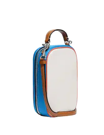 Coach Eva Phone Crossbody In Colorblock