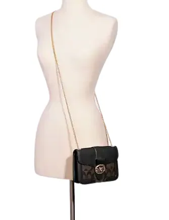 Coach Georgie Crossbody In Signature Canvas