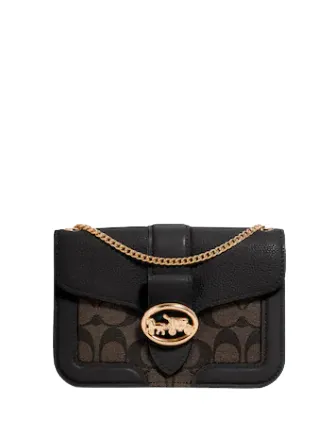 Coach Georgie Crossbody In Signature Canvas