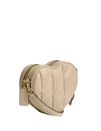 Coach Heart Crossbody Bag With Quilting