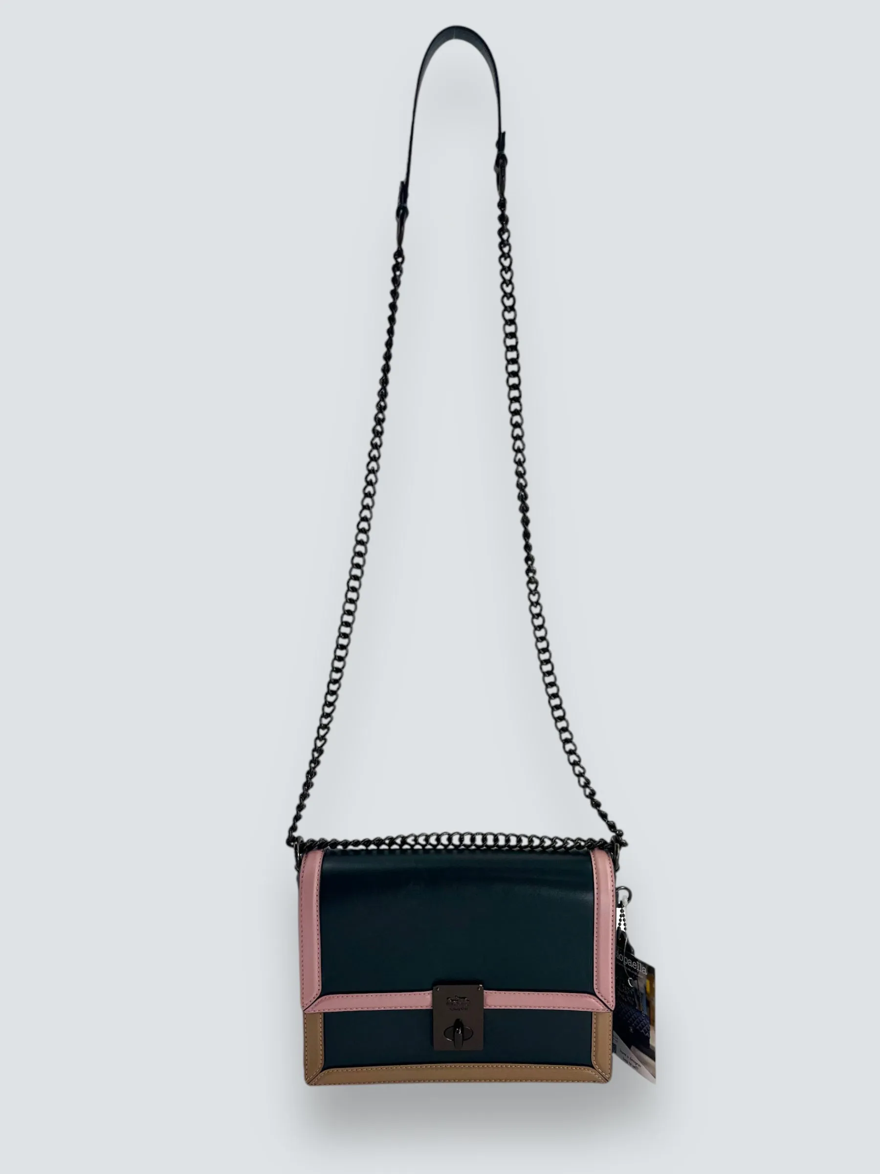 Coach Hutton Multicolor Shoulder Bag