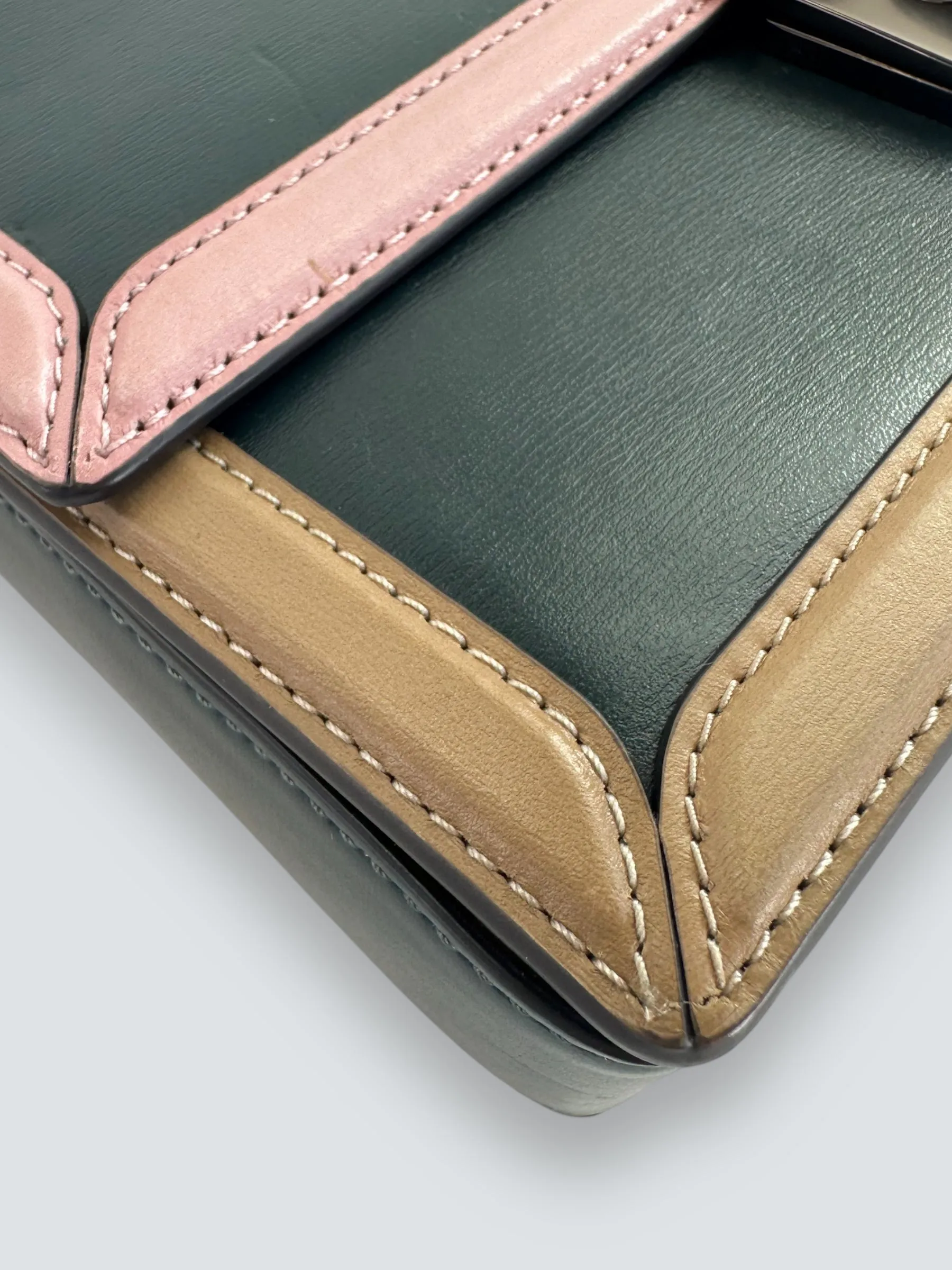 Coach Hutton Multicolor Shoulder Bag