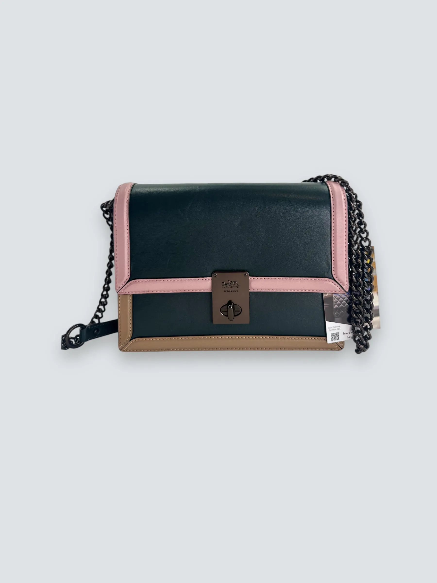 Coach Hutton Multicolor Shoulder Bag