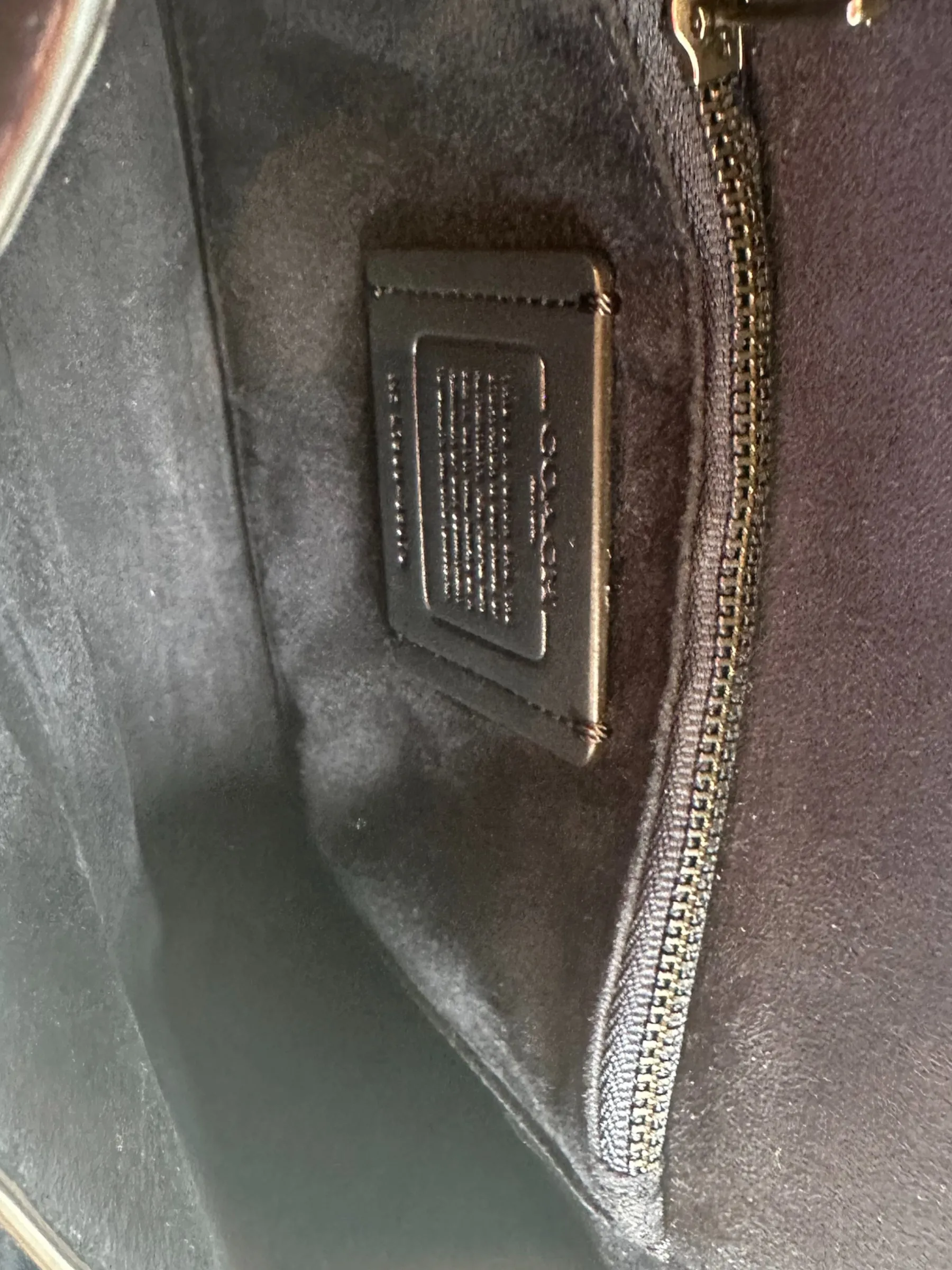 Coach Hutton Multicolor Shoulder Bag