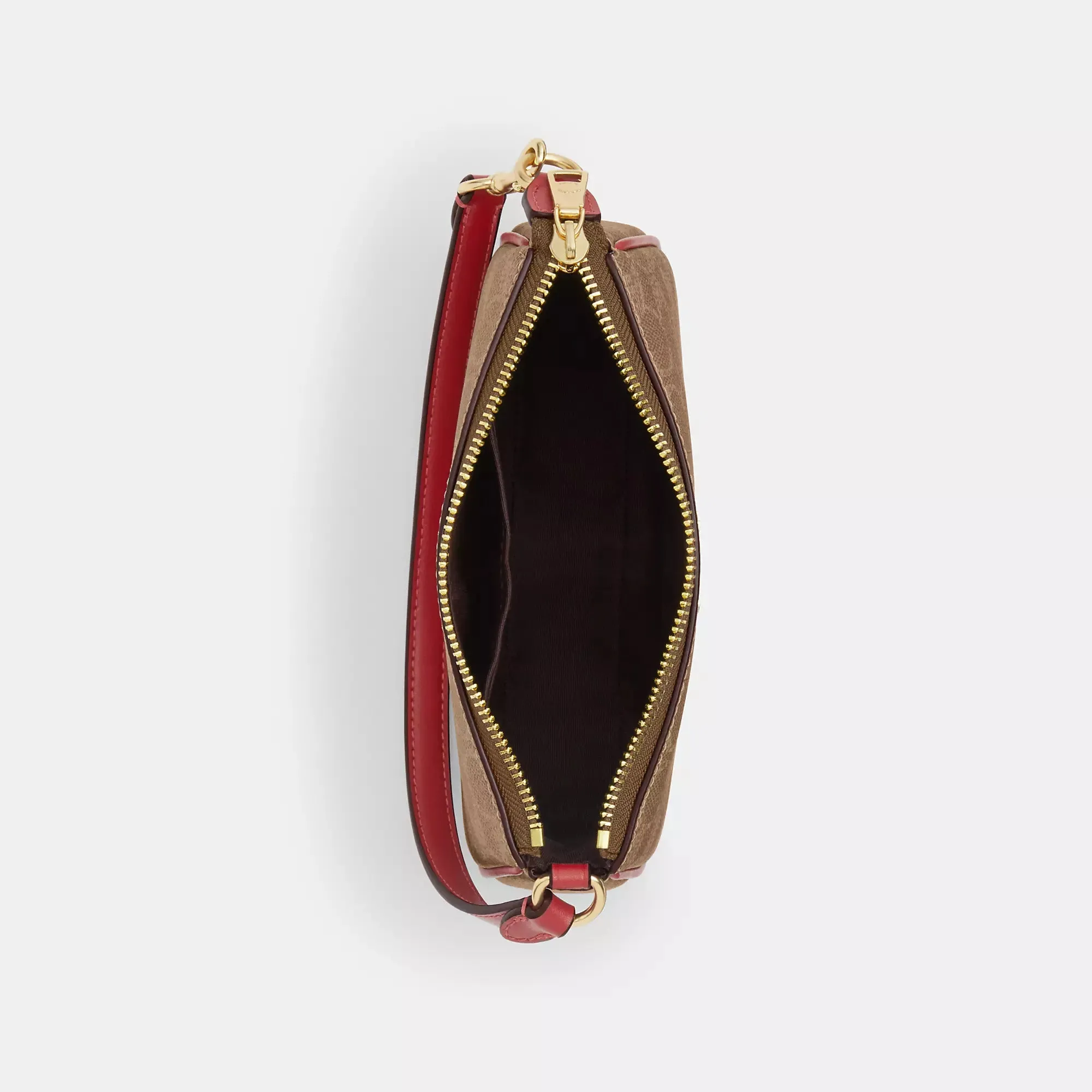 Coach Outlet Nolita 19 In Signature Canvas With Stripe